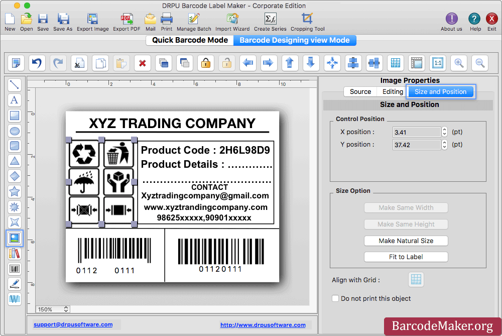 barcode producer 6.5.2 mac