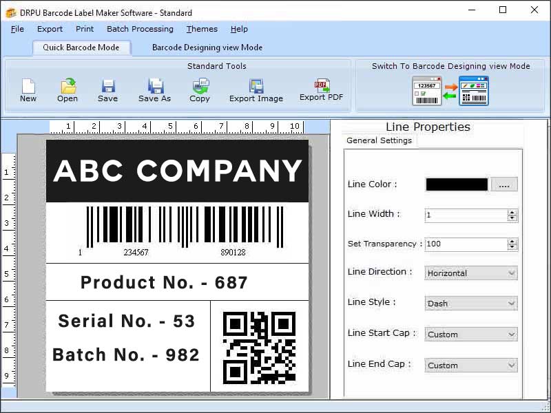 Standard Bulk Barcode Designer Program Windows 11 download